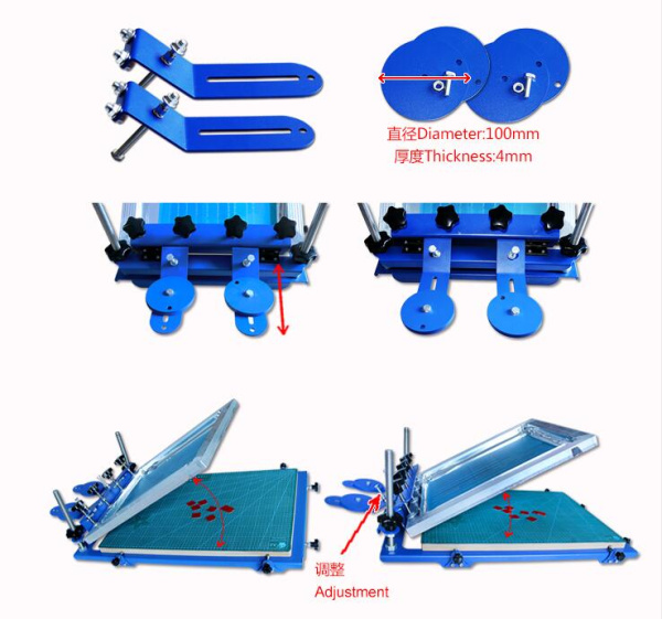 Настольный трафаретный печатный станок (трафаретный принтер) E365