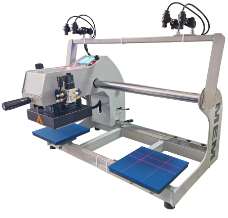 Пневматический термопресс MEM TQ-1515 (15х15см) 2 стола