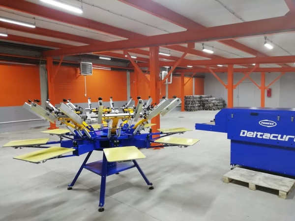 Карусельный трафаретный станок MAN