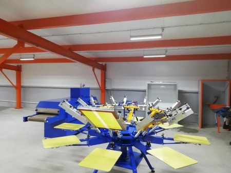 Карусельный трафаретный станок MAN