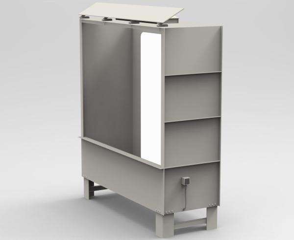 Кабина для промывки трафаретных форм, модель XXL