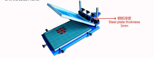 Настольный трафаретный печатный станок (трафаретный принтер) E225