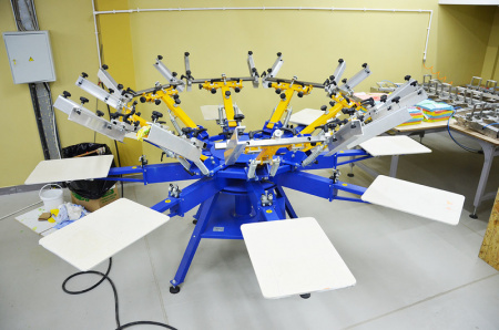 Карусельный трафаретный станок MAN