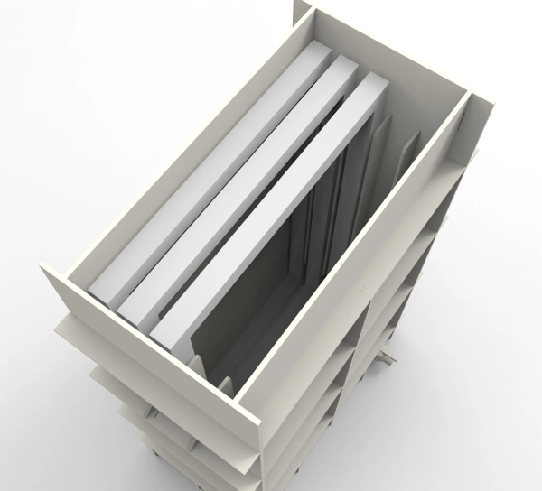 Диптанк для отмачивания краски, 5 рам, ТПФ 1000х600