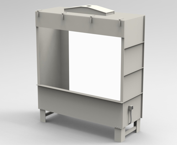 Кабина для промывки трафаретных форм, модель XXL