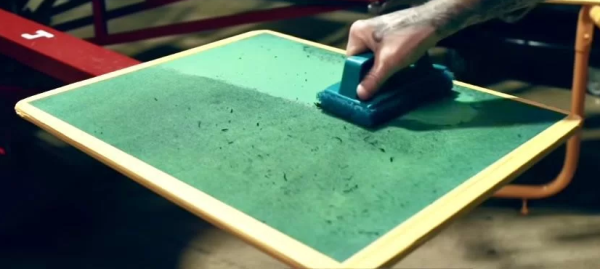 Пленка-клей двухсторонняя для столов шелкографии