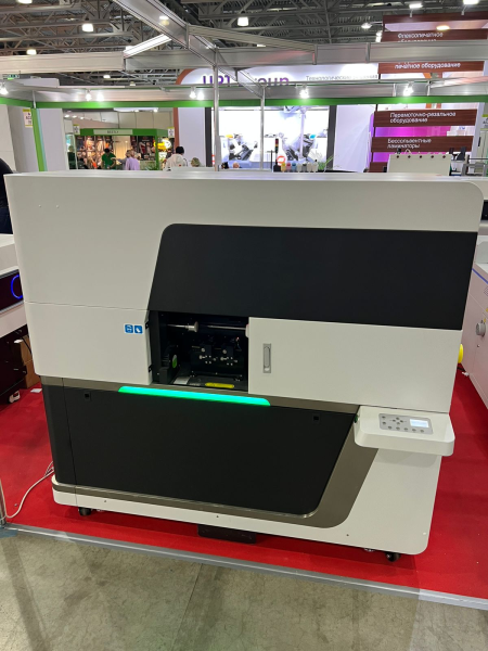 Высокоскоростной цифровой струйный УФ-принтер для печати по цилиндру и конусу CND-220 (из демозала)
