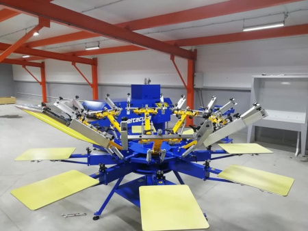 Карусельный трафаретный станок MAN