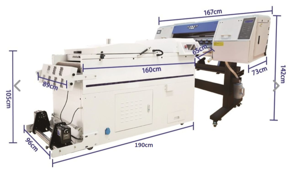Принтер для DTF-печати Audley ZX6002 (комплект с шейкер-сушкой)
