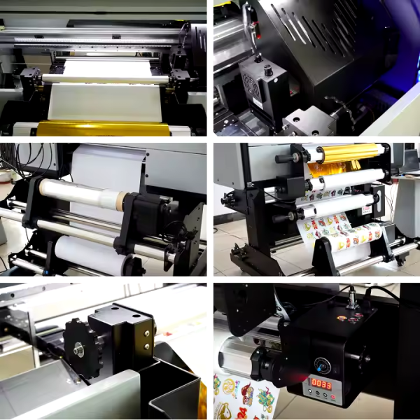 UV DTF-принтер UVStar GOLD F45 (ширина 45 см, 4 × Epson i1600U1)