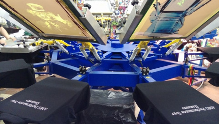 Карусельный трафаретный станок MAN