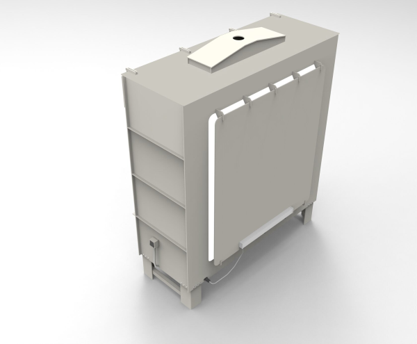 Кабина для промывки трафаретных форм, модель XXL